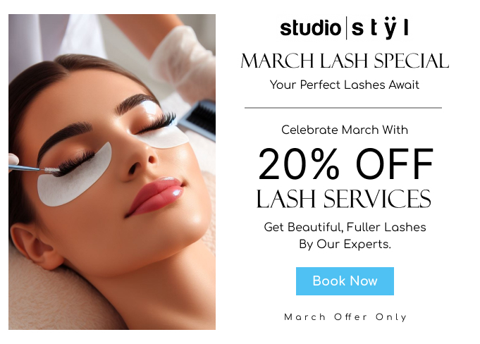 Eye Lash 20% discount offer